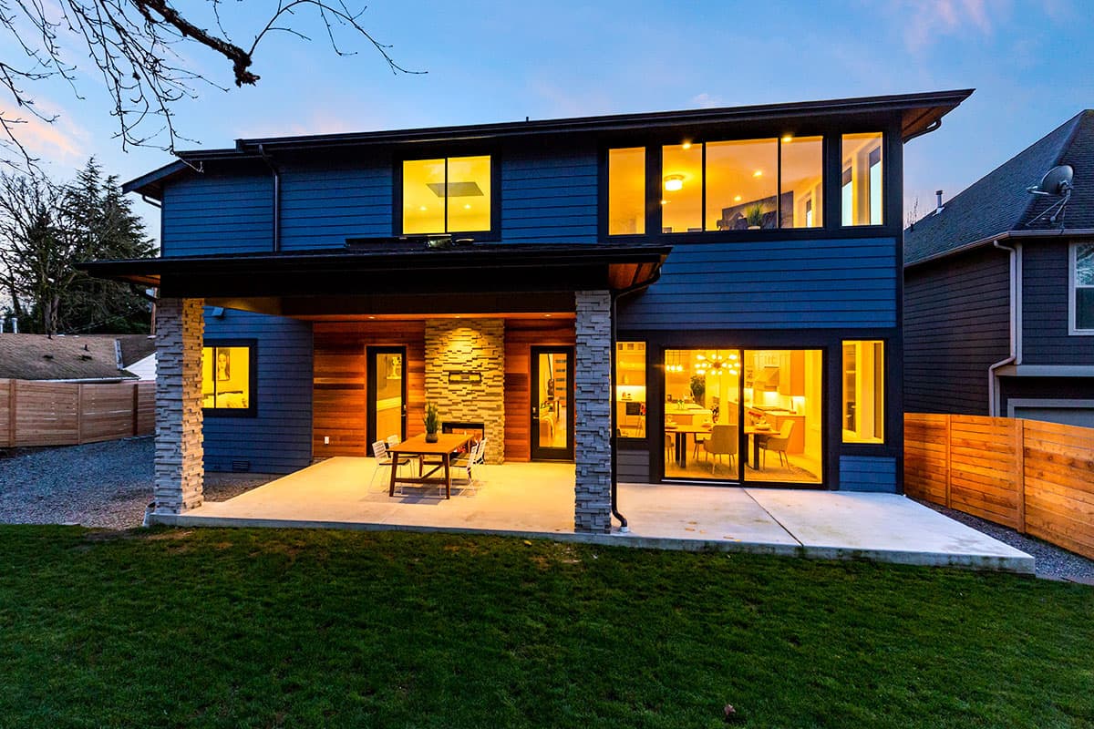 Plan 23863JD: Two-Story Modern Home Plan with Outdoor Living Room - Image #33 - Modern, New American, Northwest
