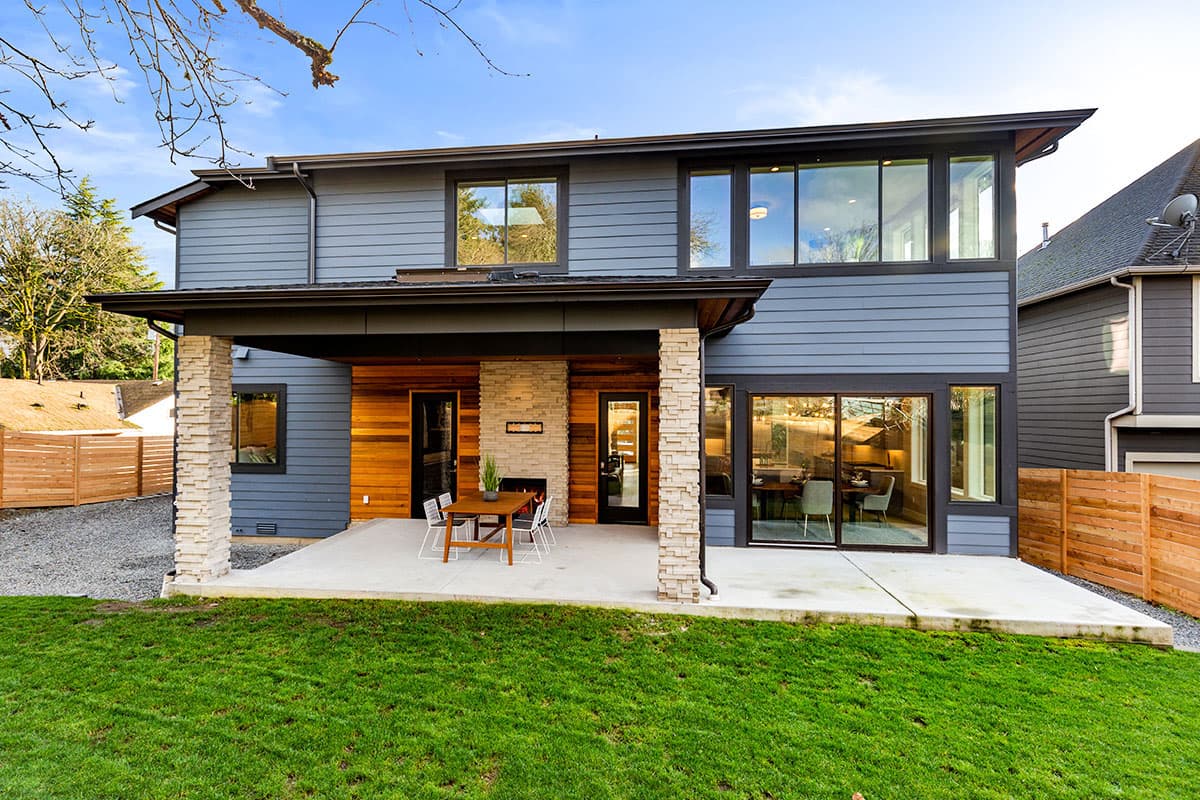 Plan 23863JD: Two-Story Modern Home Plan with Outdoor Living Room - Image #35 - Modern, New American, Northwest
