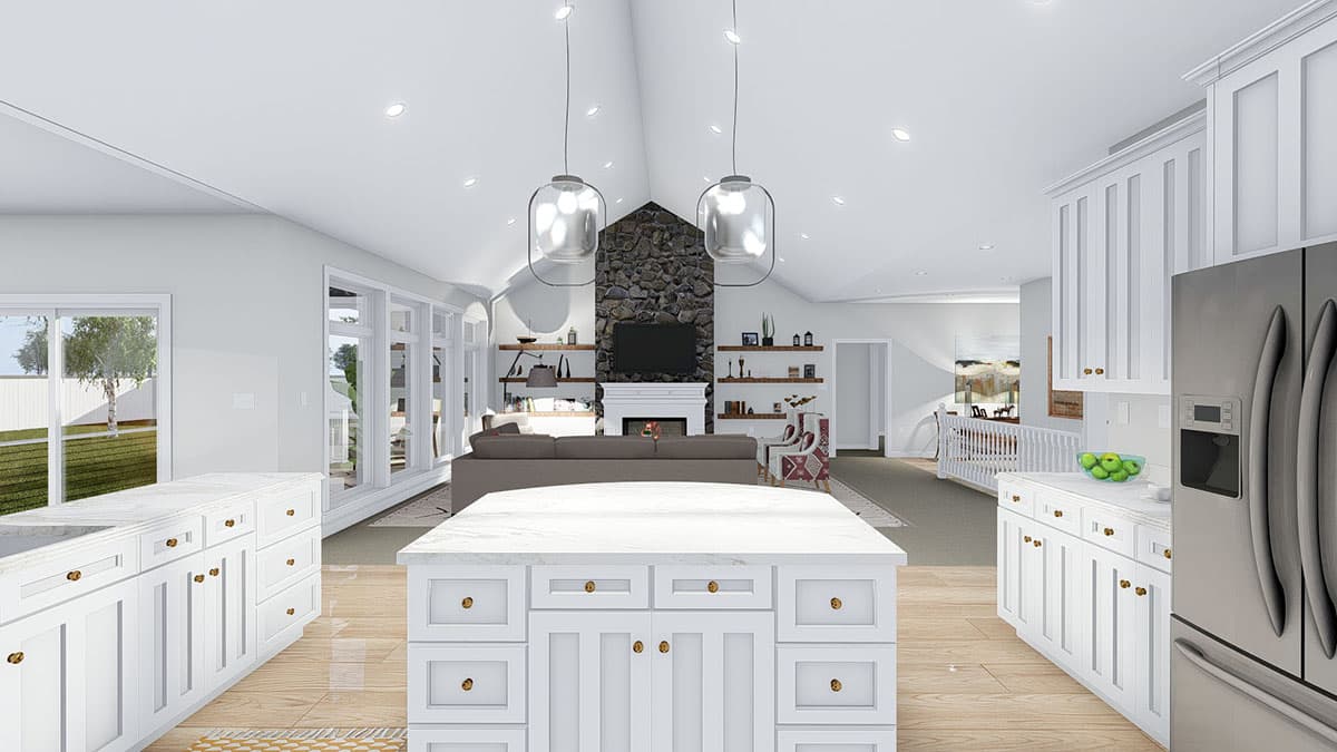 Plan 61357UT: Exclusive Craftsman House Plan with Vaulted Ceiling - Image #24 - Craftsman, New American
