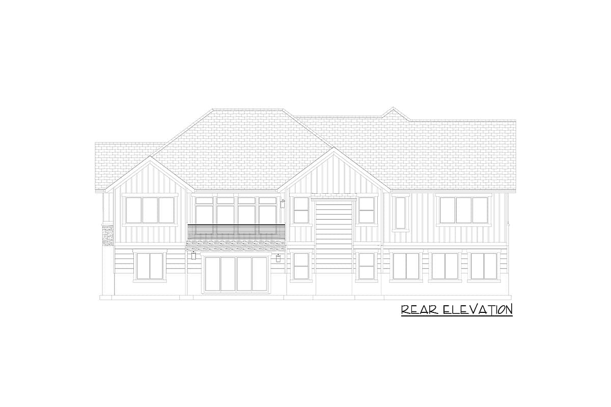 Plan 61357UT: Exclusive Craftsman House Plan with Vaulted Ceiling - Image #42 - Craftsman, New American