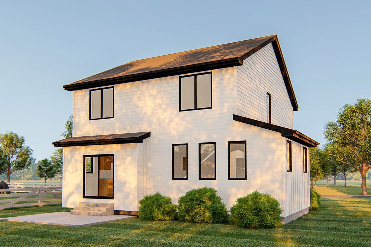 Plan 62857DJ: New American House Plan with Optional Finished Lower Level - 1760 Sq Ft - Image #5 - Craftsman, New American