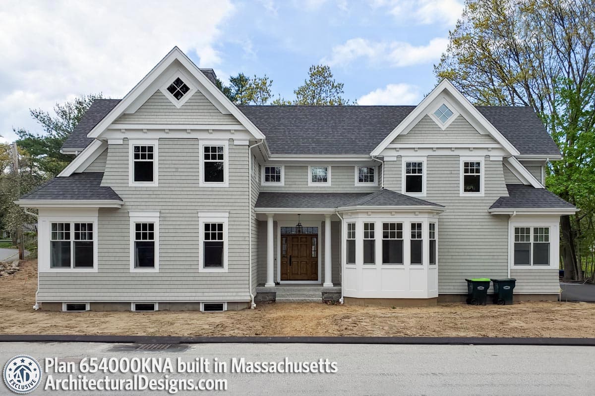 build gallery item - Exclusive House Plan 654000KNA Comes to Life in Massachusetts