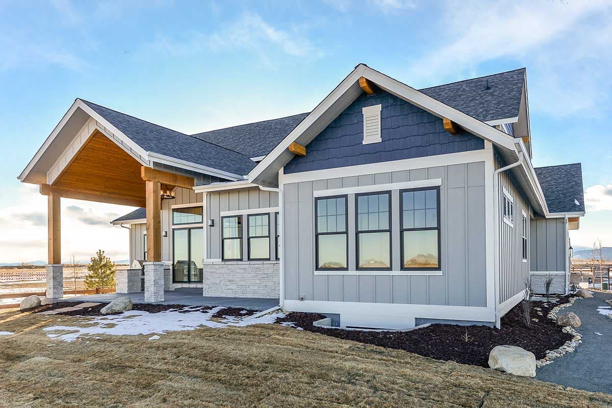 Plan 95083RW: Luxury New American Home Plan with Split Bedrooms - Image #9 - Craftsman, Mountain, New American, Rustic