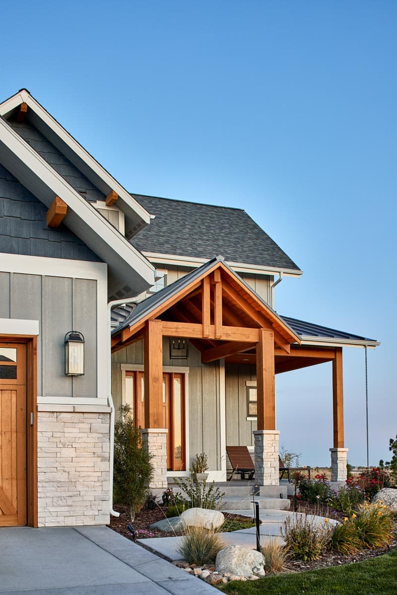 Plan 95083RW: Luxury New American Home Plan with Split Bedrooms - Image #12 - Craftsman, Mountain, New American, Rustic