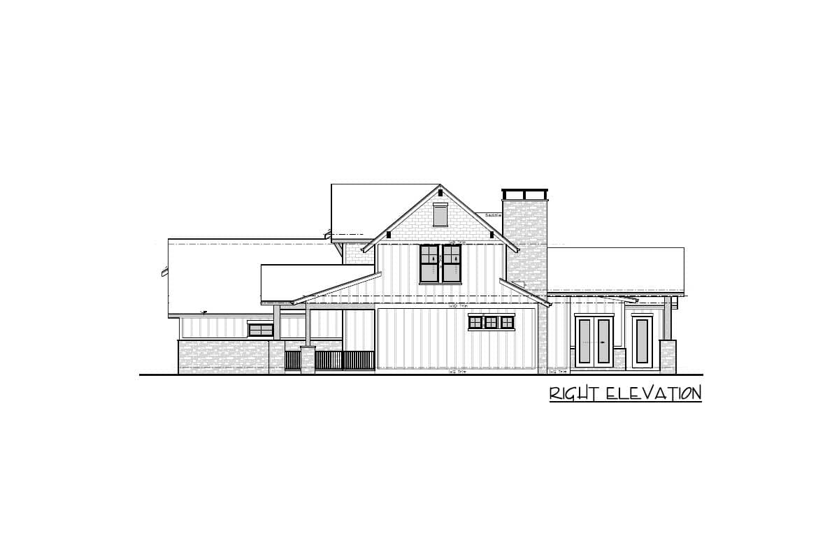Plan 95083RW: Luxury New American Home Plan with Split Bedrooms - Image #74 - Craftsman, Mountain, New American, Rustic