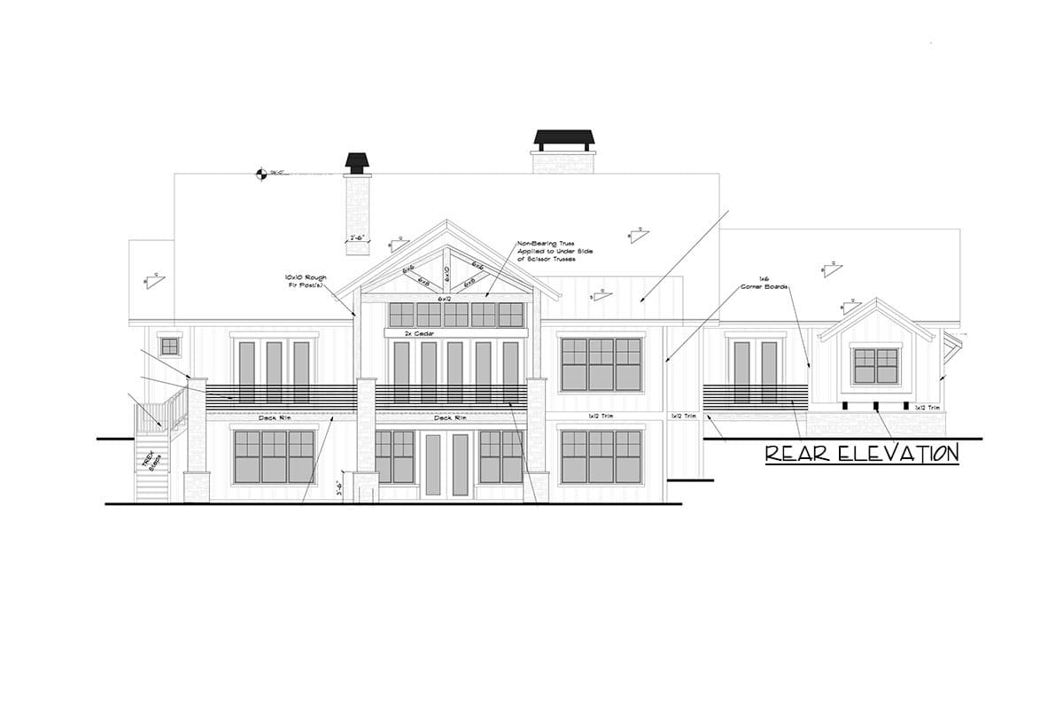 Plan 95085RW: Mountain Craftsman Plan with Ample Storage Space - 2744 Sq Ft - Architectural Designs - Image #26 - Craftsman, Mountain, New American, Rustic