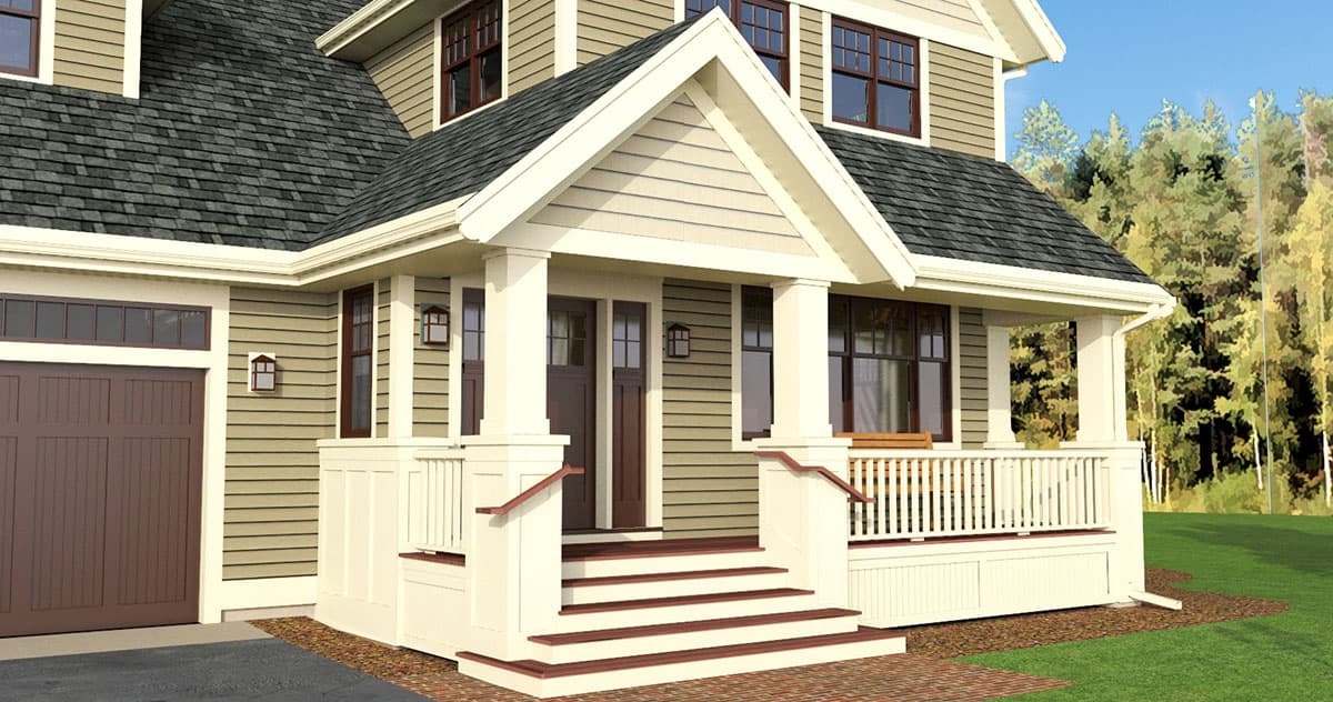 Plan 654001KNA: New American House Plan with Flexible Main Floor - Image #12 - New American, Traditional