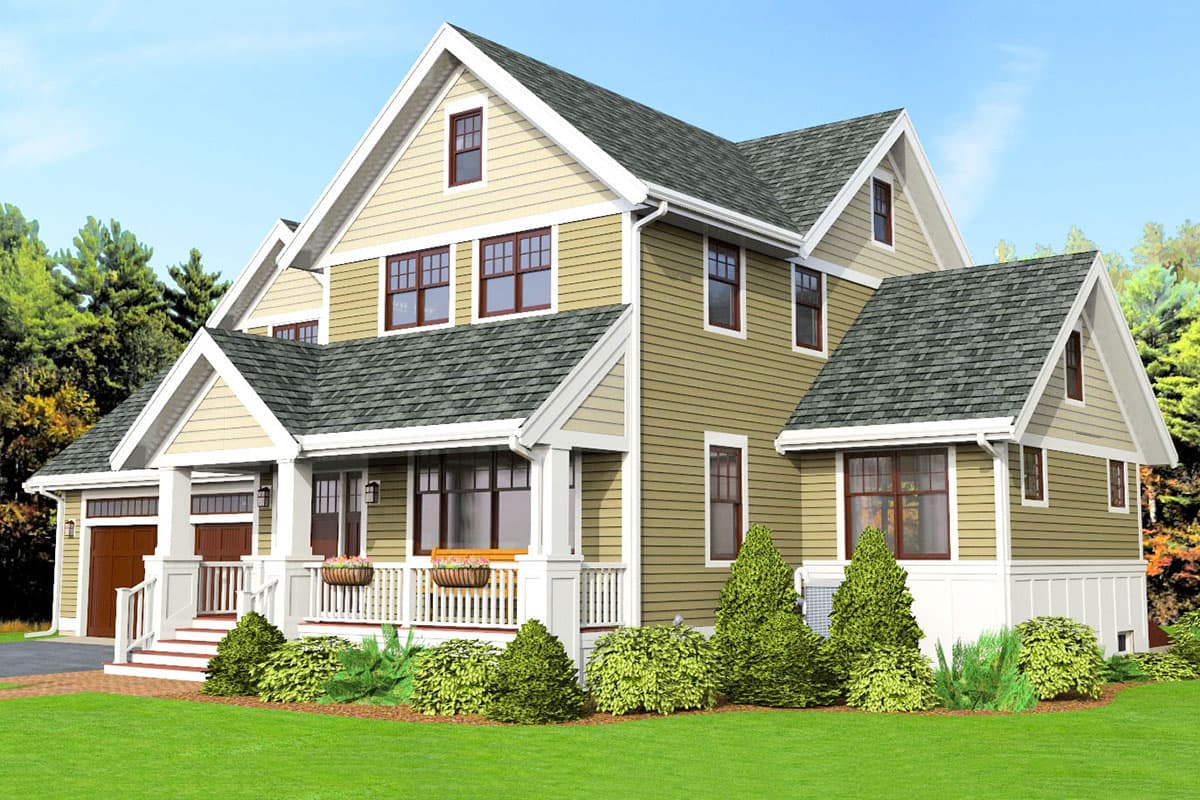 Plan 654001KNA: New American House Plan with Flexible Main Floor - Image #13 - New American, Traditional