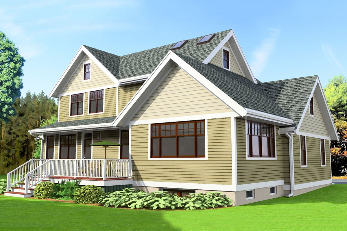 Plan 654001KNA: New American House Plan with Flexible Main Floor - Image #15 - New American, Traditional