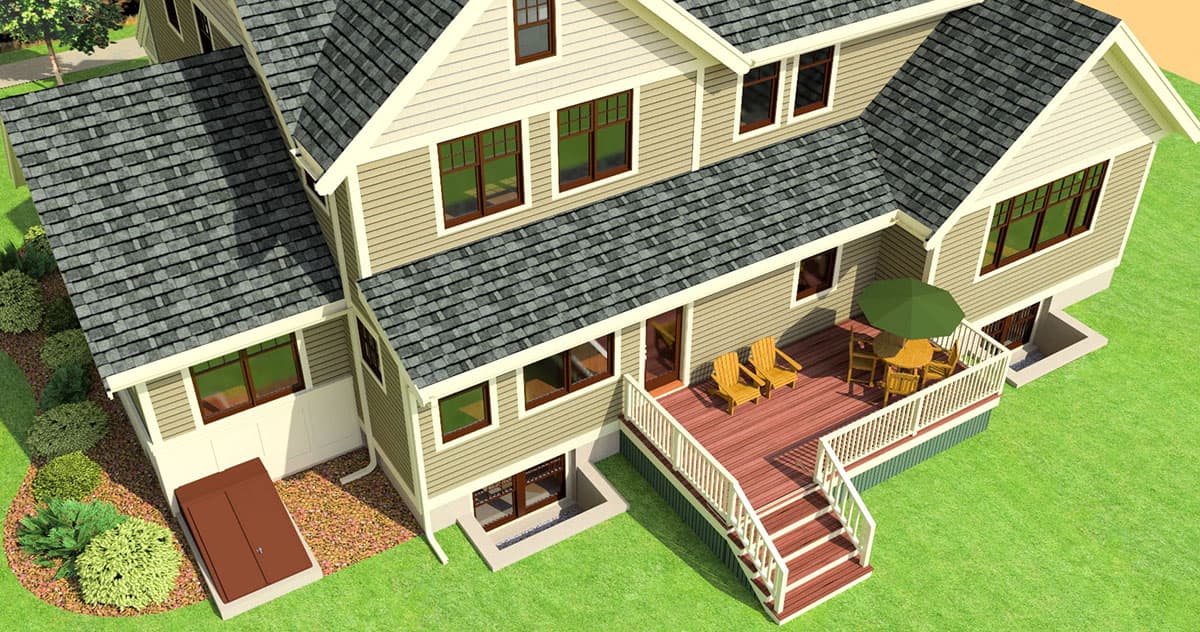 Plan 654001KNA: New American House Plan with Flexible Main Floor - Image #17 - New American, Traditional