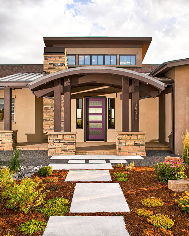 Plan 95087RW: Mid-Century Mountain House Plan with an Open Walkway Between the Master Bed and Outdoor Living - Image #4 - Mid Century Modern, Mountain, New American, Prairie, Ranch, Rustic