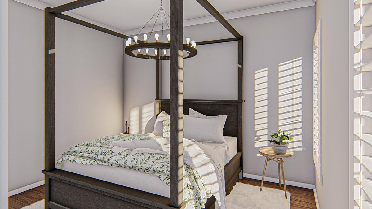 Plan 62861DJ: Modern Farmhouse Plan with Optional Lower Level Sport Court - Image #15 - Country, Farmhouse, Modern Farmhouse, New American, Transitional