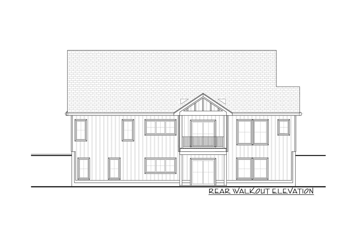 Plan 62863DJ: Modern Farmhouse Plan with Wraparound Porch and Vaulted Interior - 2076 Sq Ft - Image #11 - Country, Farmhouse, Modern Farmhouse, Ranch