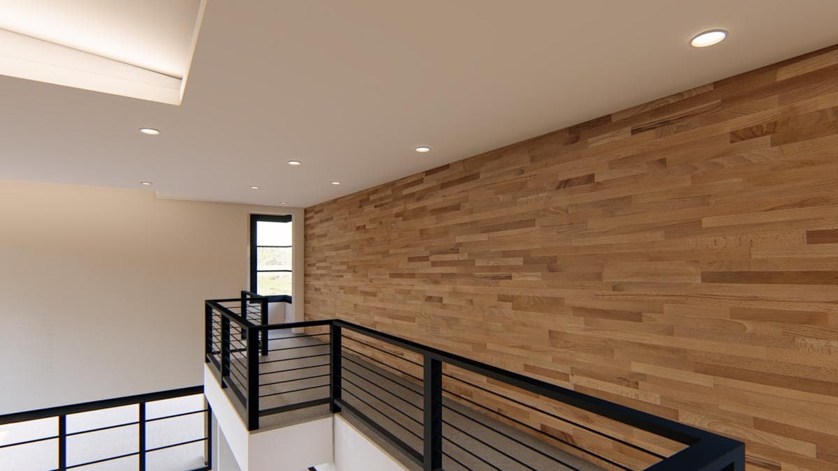 Plan 915036CHP: Modern House Plan with a Carport Plus a 4-Car Detached Garage  - Image #14 - Modern, Northwest