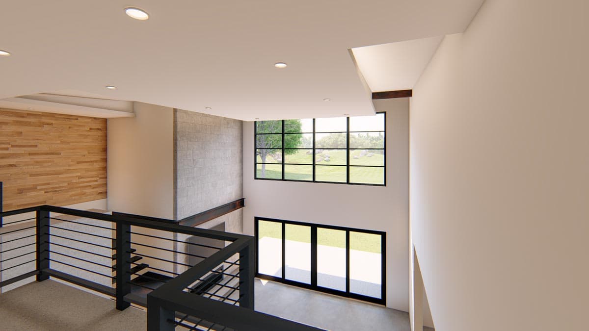 Plan 915036CHP: Modern House Plan with a Carport Plus a 4-Car Detached Garage  - Image #13 - Modern, Northwest