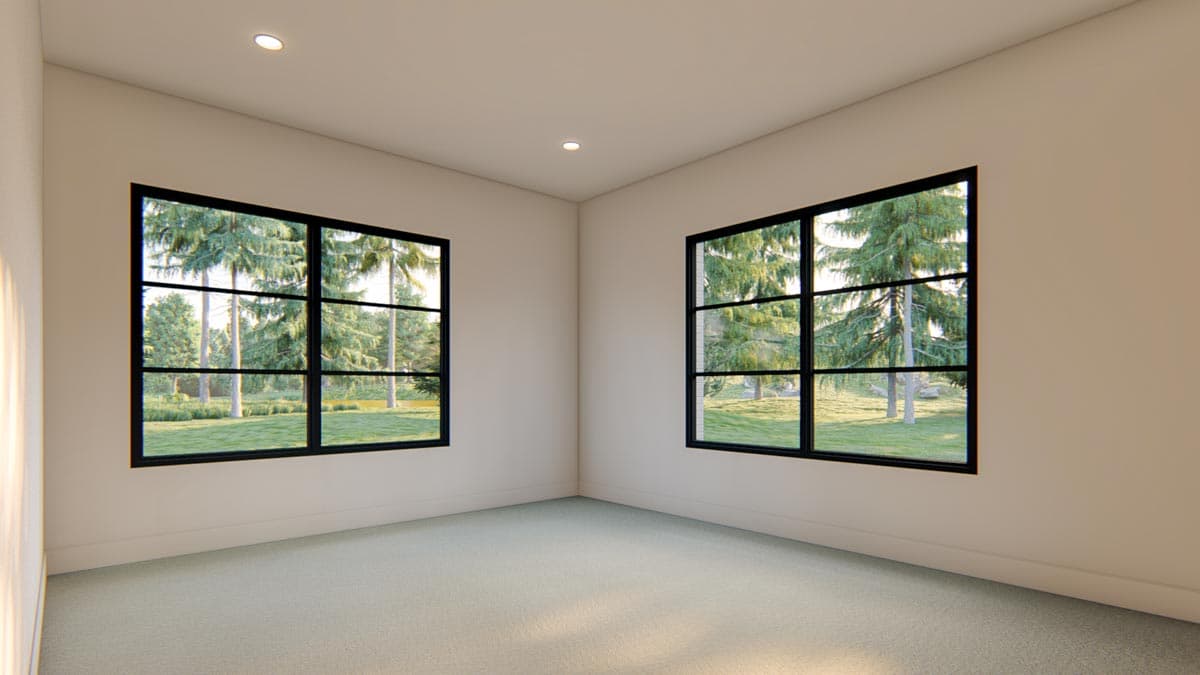 Plan 915036CHP: Modern House Plan with a Carport Plus a 4-Car Detached Garage  - Image #18 - Modern, Northwest