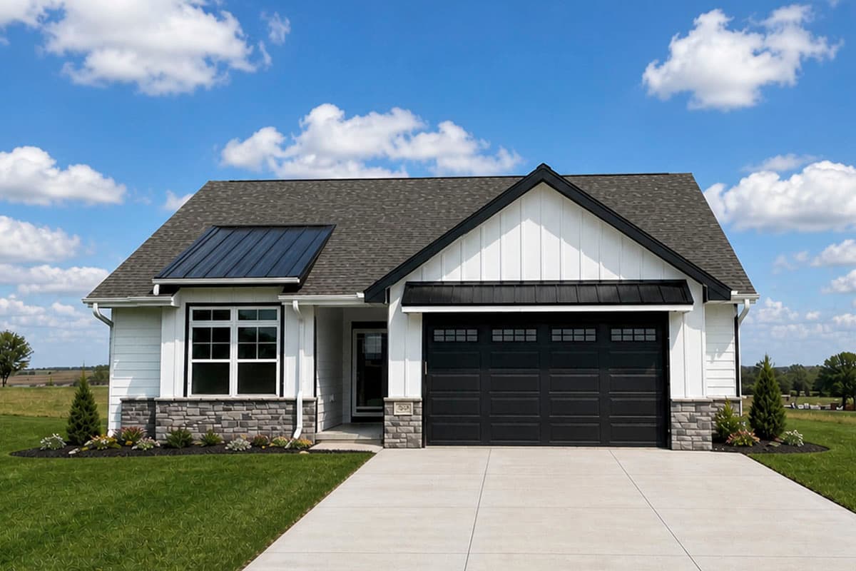 Plan 42632DB: Country Ranch Home Plan with Split Bedrooms - 1603 Sq Ft - Image #1 - Country, Craftsman, New American, Ranch