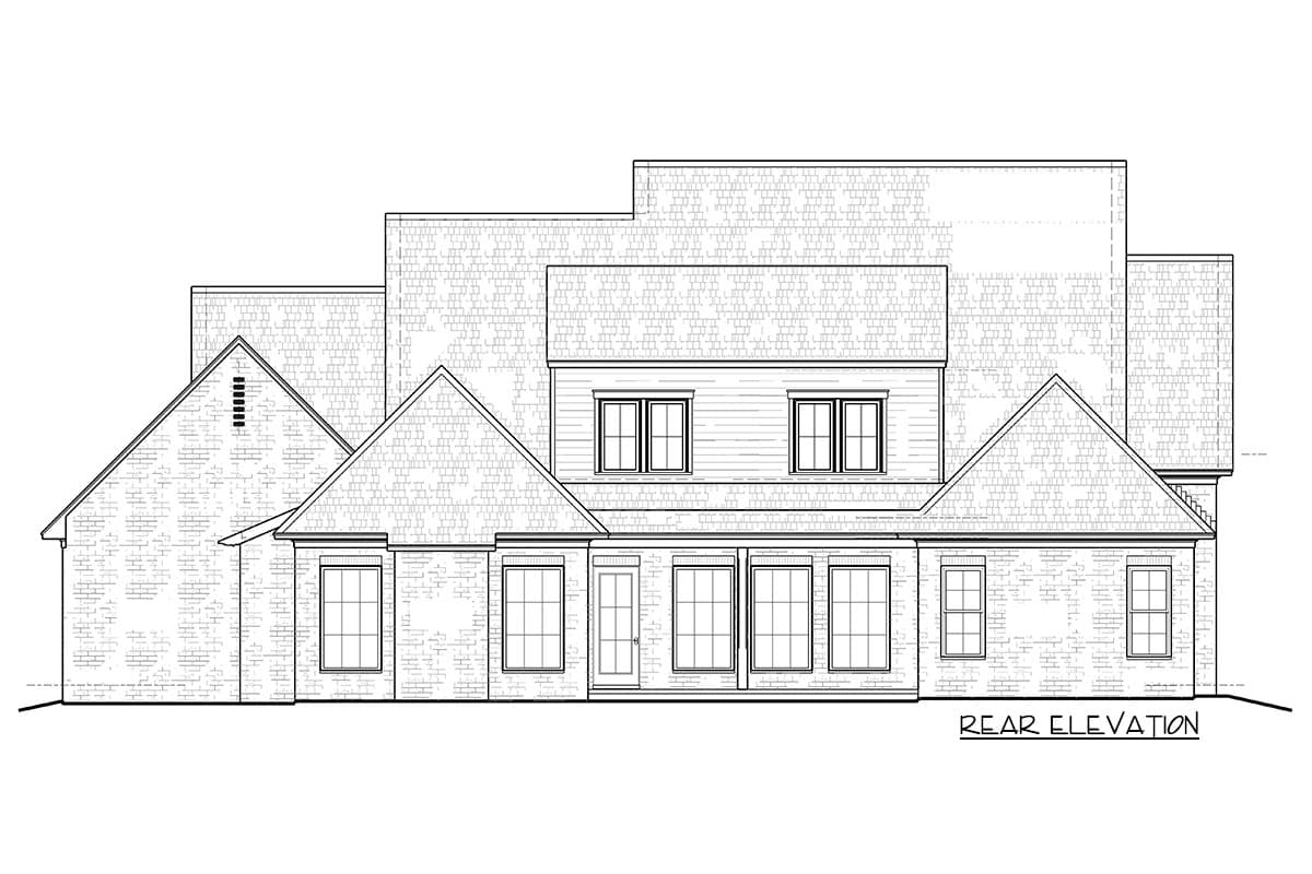 Plan 510148WDY: Farmhouse Plan with Keeping Room and an Outdoor Kitchen - 3741 Sq Ft - Image #6 - Country, Farmhouse, Modern Farmhouse, New American, Southern