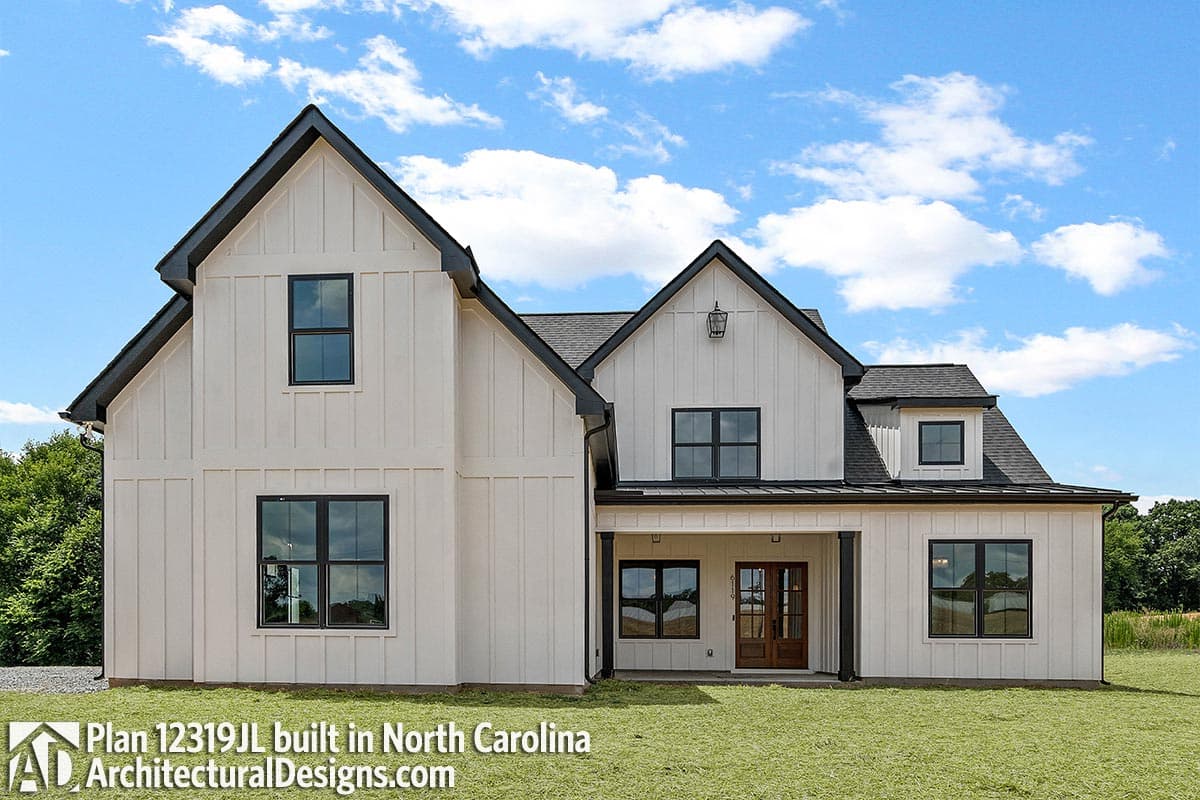 Plan 12319JL: Two-Story Modern Farmhouse Home Plan with Rear Wrap-Around Porch - 1999 Sq Ft - Image #15 - Country, Farmhouse, Modern Farmhouse, New American, Traditional