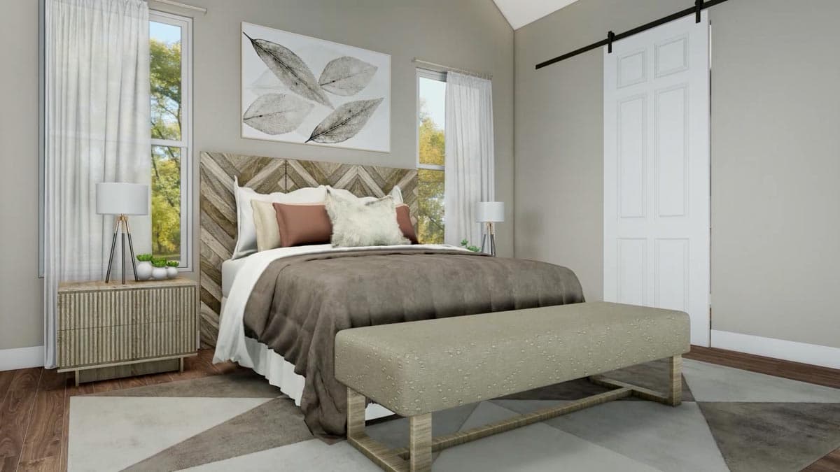 Plan 12319JL: Two-Story Modern Farmhouse Home Plan with Rear Wrap-Around Porch - 1999 Sq Ft - Image #37 - Country, Farmhouse, Modern Farmhouse, New American, Traditional