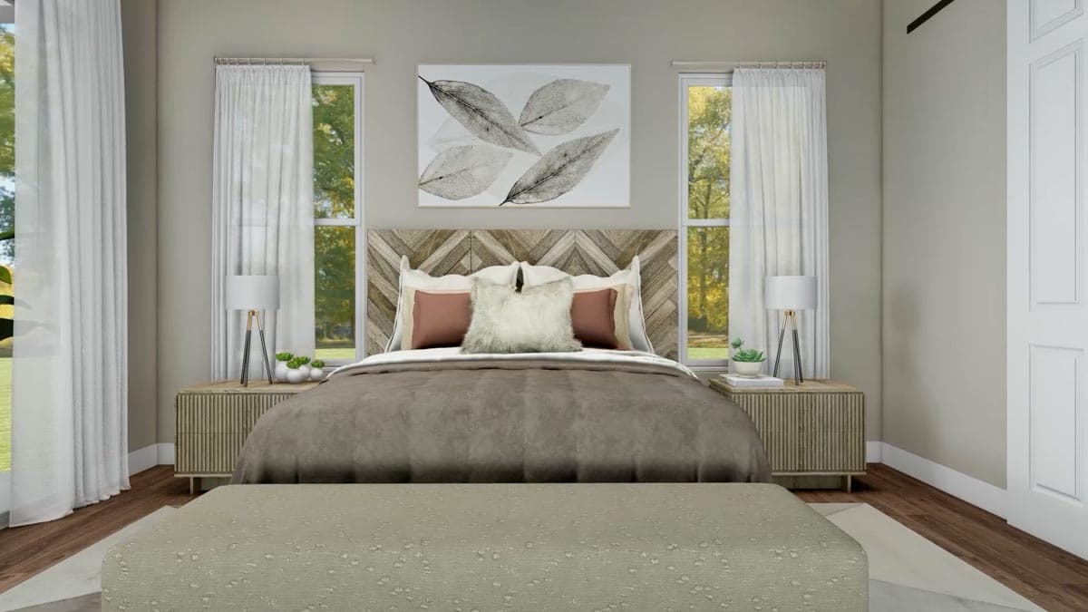 Plan 12319JL: Two-Story Modern Farmhouse Home Plan with Rear Wrap-Around Porch - 1999 Sq Ft - Image #38 - Country, Farmhouse, Modern Farmhouse, New American, Traditional