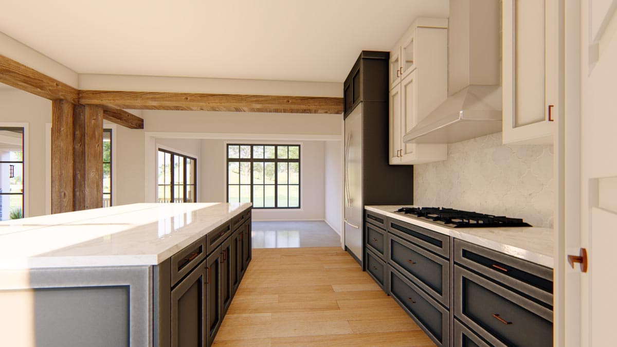 Plan 915038CHP: Exclusive New American Home Plan with Front and Rear Porches - Image #14 - Country, Farmhouse, New American