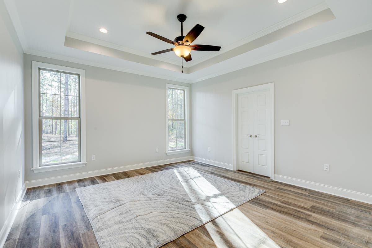 Plan 51837HZ: Split Bedroom New American House Plan with 8'-Deep Rear Porch - 2095 Sq Ft - Image #14 - Country, Craftsman, Farmhouse, French Country, New American