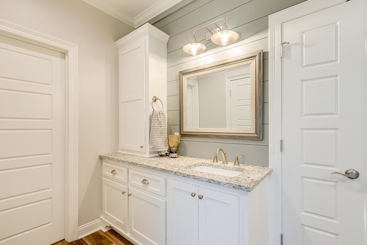 Plan 51837HZ: Split Bedroom New American House Plan with 8'-Deep Rear Porch - 2095 Sq Ft - Image #18 - Country, Craftsman, Farmhouse, French Country, New American