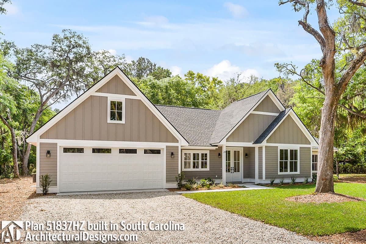 build gallery item - House Plan 51837HZ Comes to Life in South Carolina