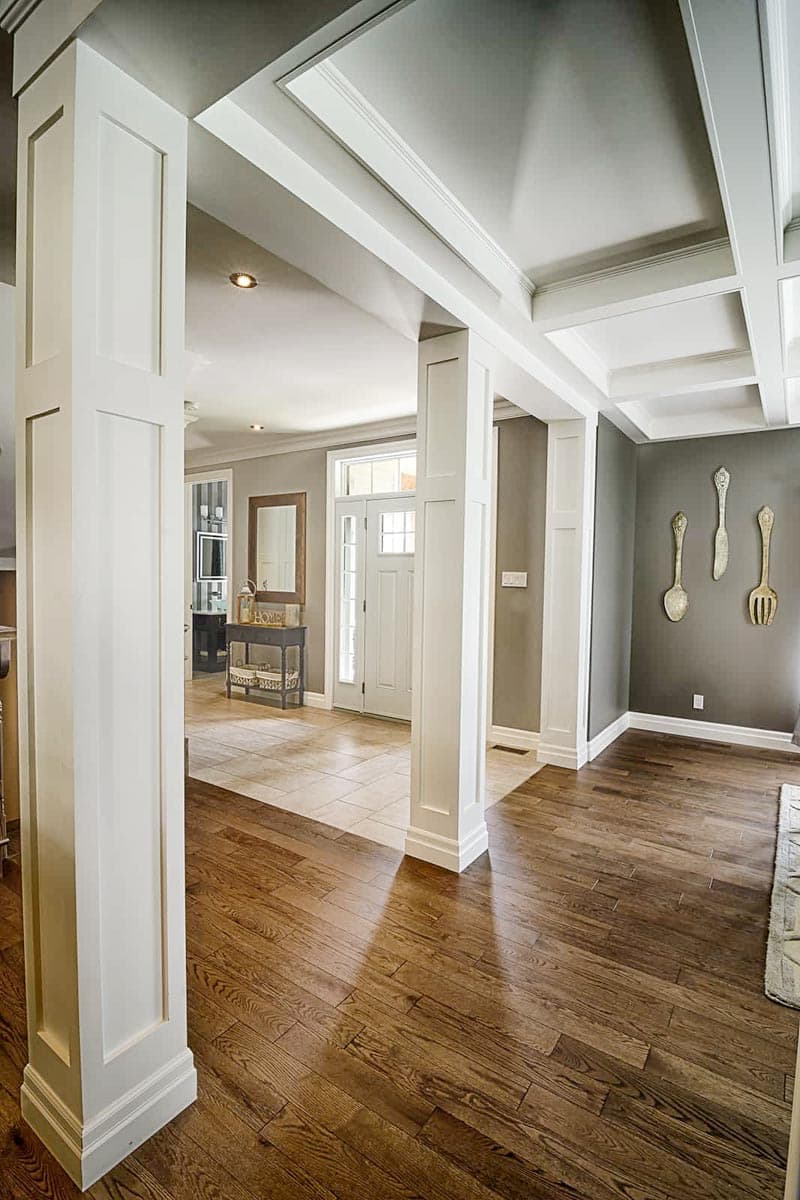 Plan 22575DR: New American House Plan with Sport Court and Angled Garage - Image #4 - Craftsman, New American, Traditional