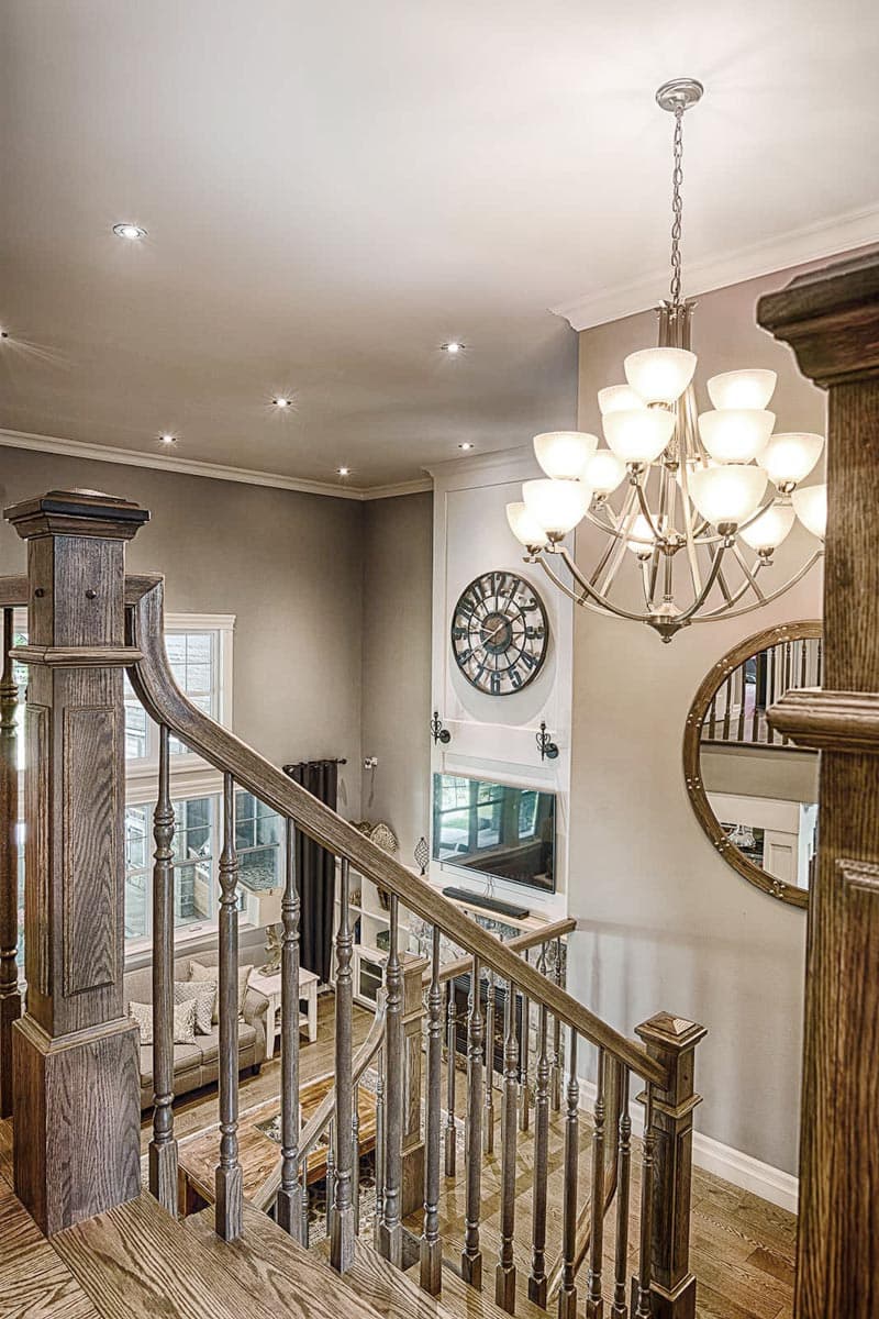 Plan 22575DR: New American House Plan with Sport Court and Angled Garage - Image #9 - Craftsman, New American, Traditional