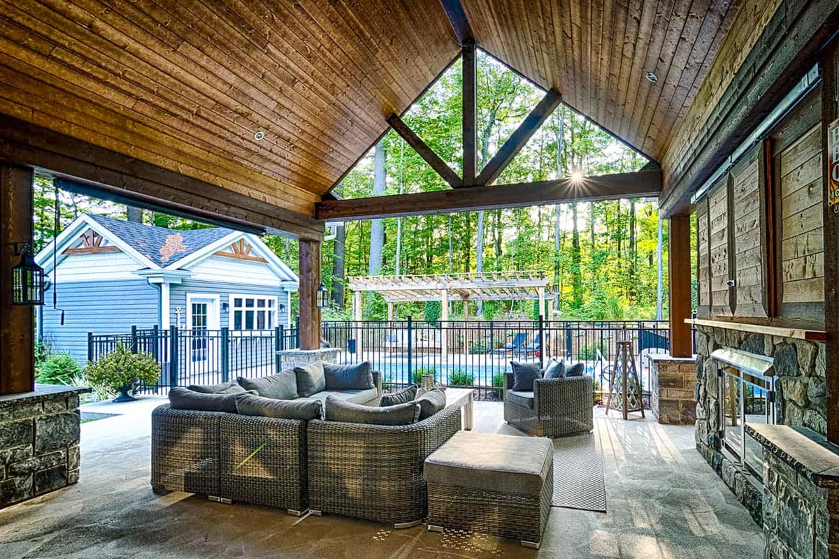 Plan 22575DR: New American House Plan with Sport Court and Angled Garage - Image #13 - Craftsman, New American, Traditional