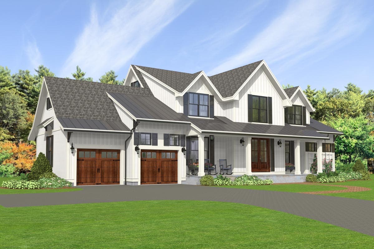 Plan 654007KNA: Exclusive Modern Farmhouse Plan with First-Floor Master - Image #11 - Country, Farmhouse, Modern Farmhouse, New American