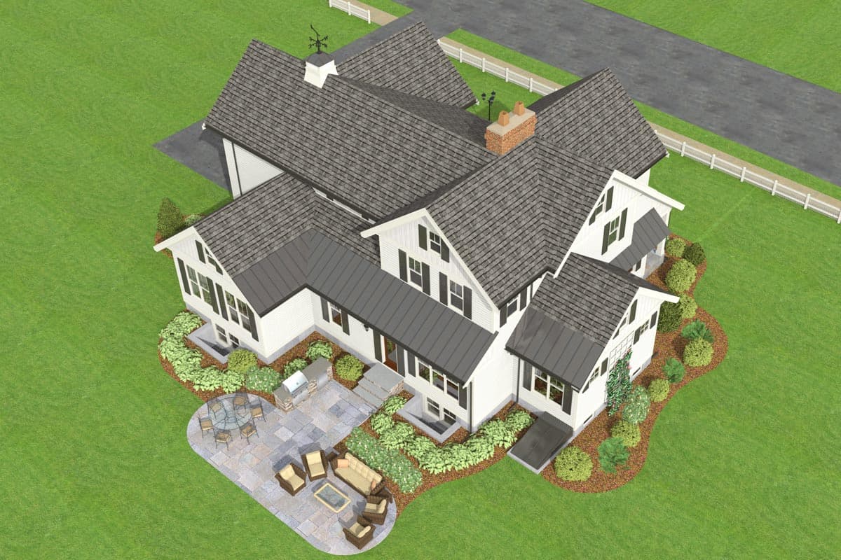 Plan 654008KNA: Exclusive Modern Farmhouse with Main-Floor Master Suite - Image #10 - Country, Modern Farmhouse, New American