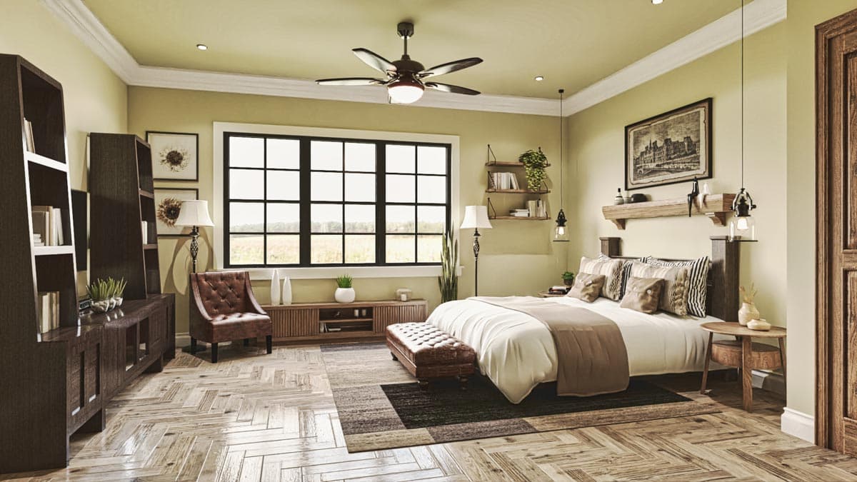 Plan 25700GE: New American Craftsman House Plan with Bonus Room above Garage - Image #18 - Craftsman, New American