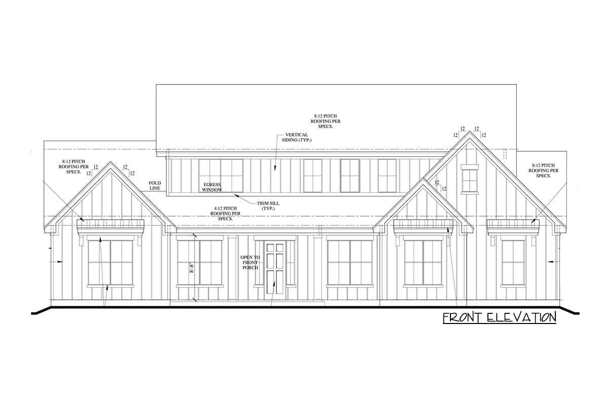 Plan 440008PWL: Exclusive Farmhouse Plan with Eat-in Kitchen - Image #11 - Craftsman, Modern Farmhouse, New American, Southern