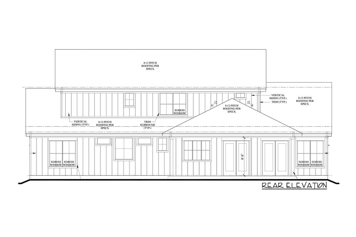 Plan 440008PWL: Exclusive Farmhouse Plan with Eat-in Kitchen - Image #13 - Craftsman, Modern Farmhouse, New American, Southern