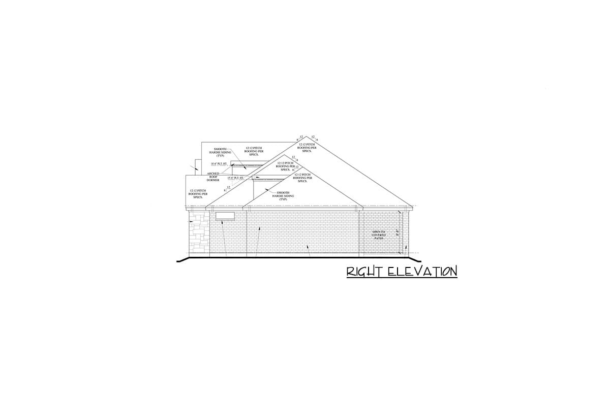 Plan 440011PWL: Exclusive European House Plan with Porte-Cochere - Image #11 - European, Traditional