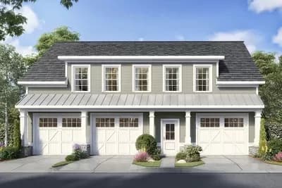 Detached Garage Apartment with Parking for 3 Cars