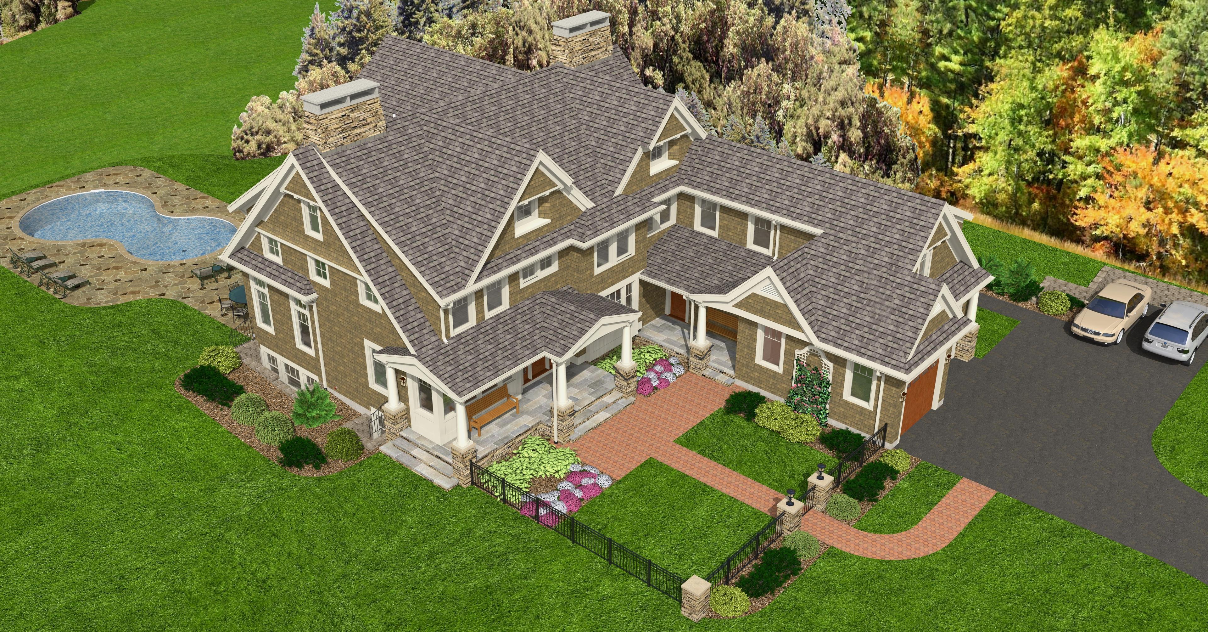 Plan 654009KNA: Exclusive Shingled House Plan with 2-Story Great Room - Image #17 - Country, New American, Shingle, Traditional