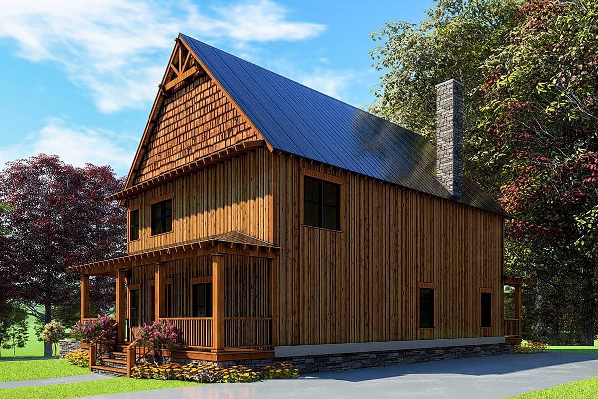 Plan 70667MK: 5-Bed Mountain House Plan with Walk-Out Basement - Image #6 - Cabin, Craftsman, Mountain, Rustic, Traditional