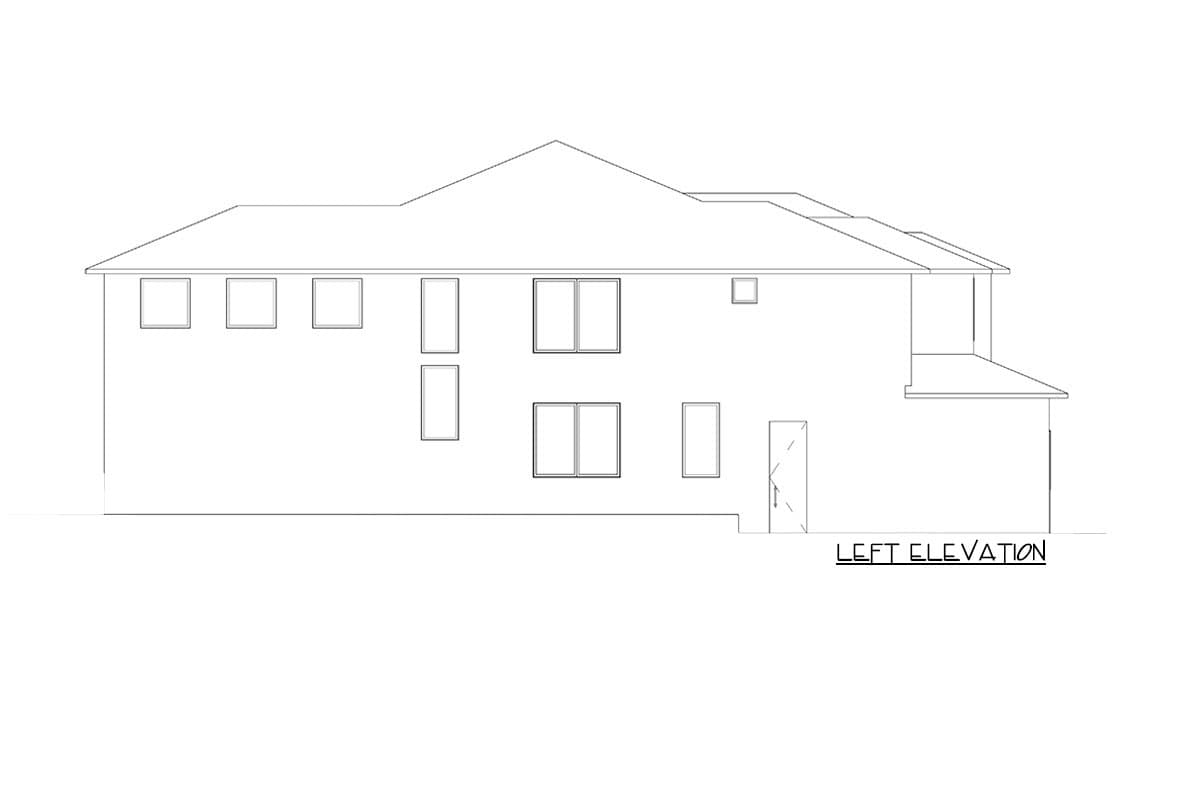 Plan 666089RAF: Spacious Two-Story House Plan with Two Staircases - Image #6 - Traditional