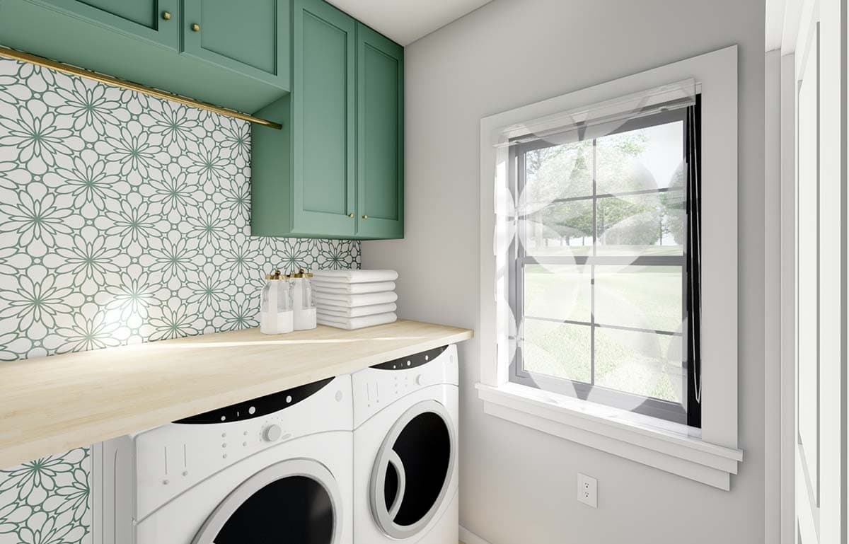 Plan 67760MG: 1-Bed Cottage with Pocket Doors Throughout - Image #11 - Cottage, Country, Vacation
