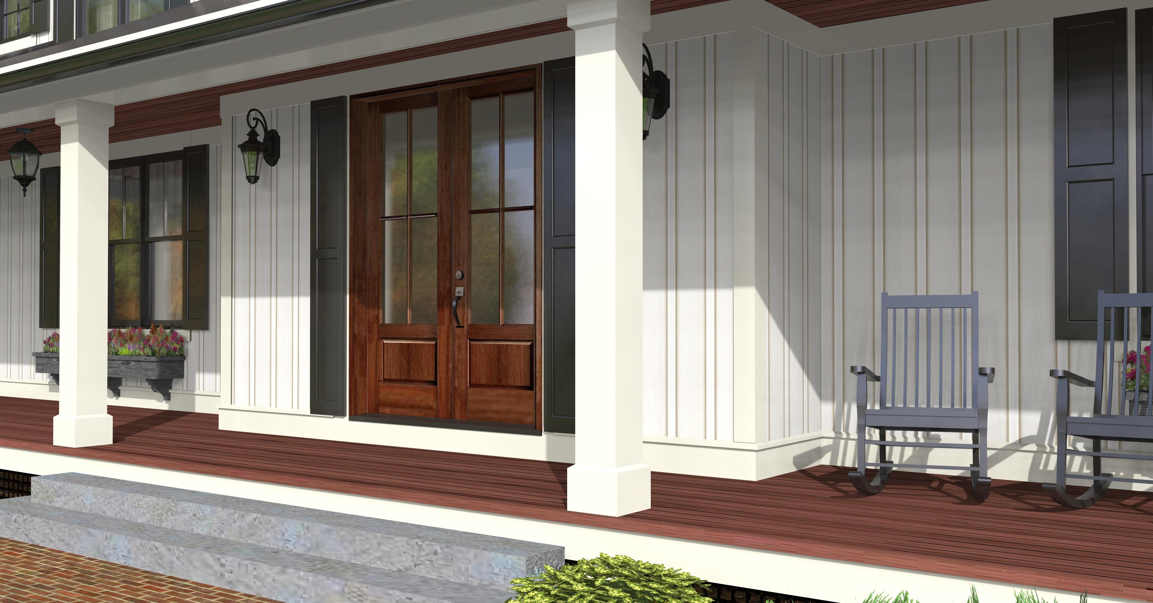 Plan 654011KNA: Modern Country Farmhouse with Formal Dining Room - Image #10 - Country, Farmhouse, Modern Farmhouse, New American