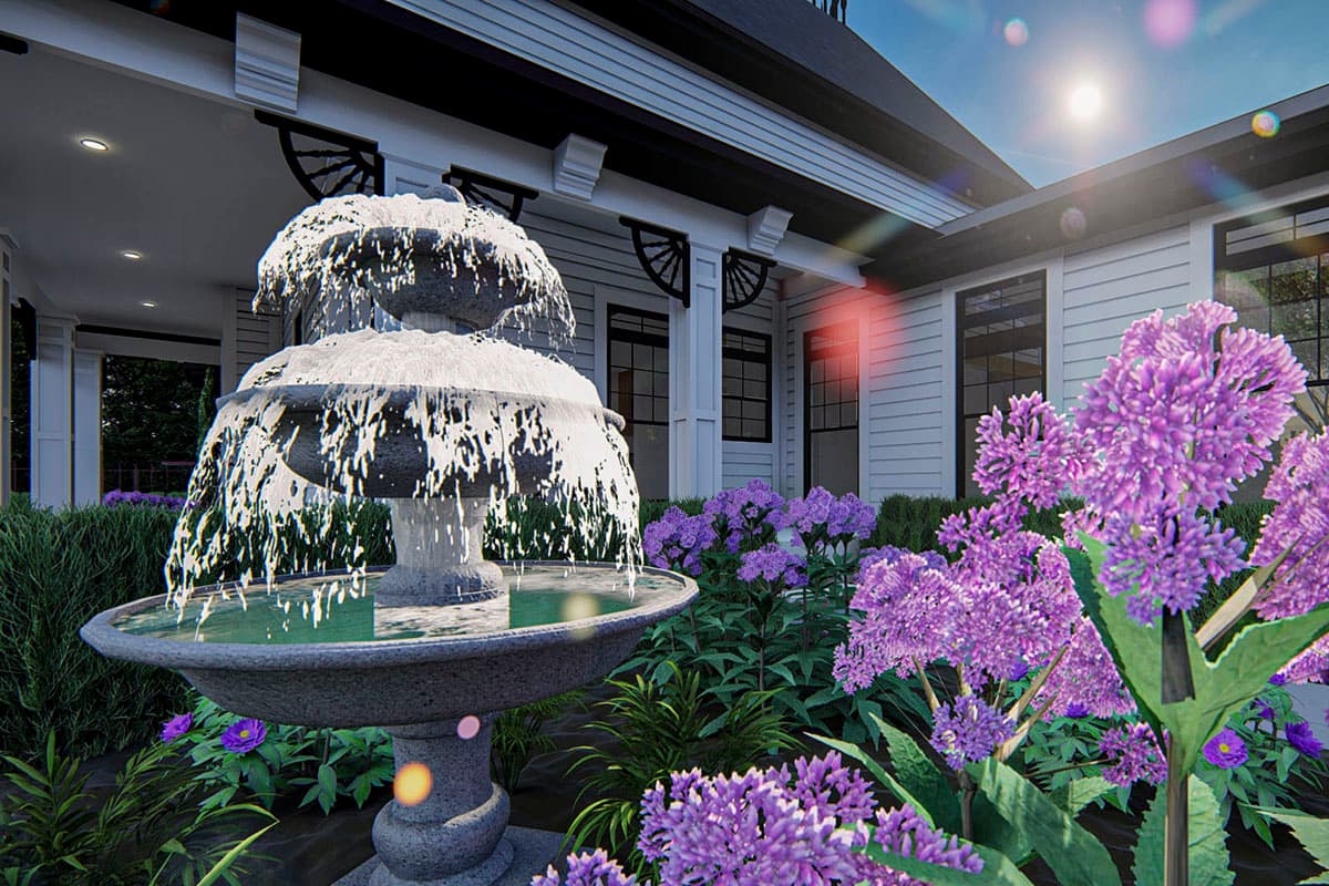 Plan 62876DJ: Victorian-inspired House Plan with Upstairs Bedrooms and Laundry - Image #7 - Southern, Traditional, Victorian