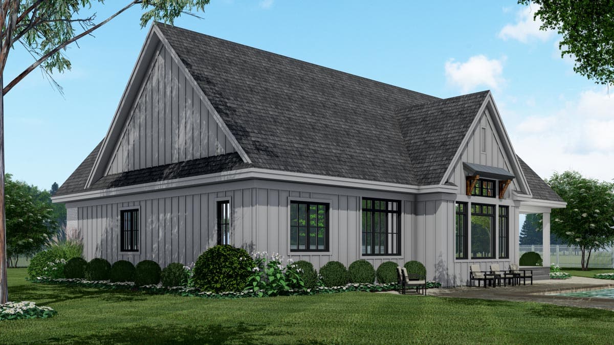 Plan 14687RK: New American Farmhouse Plan with Optional Third Garage Stall - Image #7 - Country, Farmhouse, Modern Farmhouse, New American, Southern