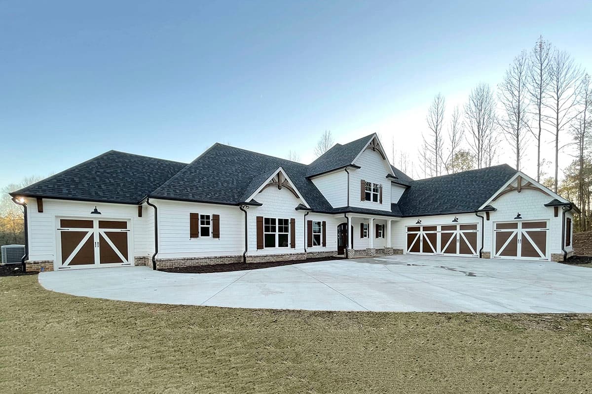 Plan 24410TW: Multi-Generational Craftsman House Plan with Timber-Framed Gables - 3088 Sq Ft - Image #4 - Country, Craftsman, Rustic