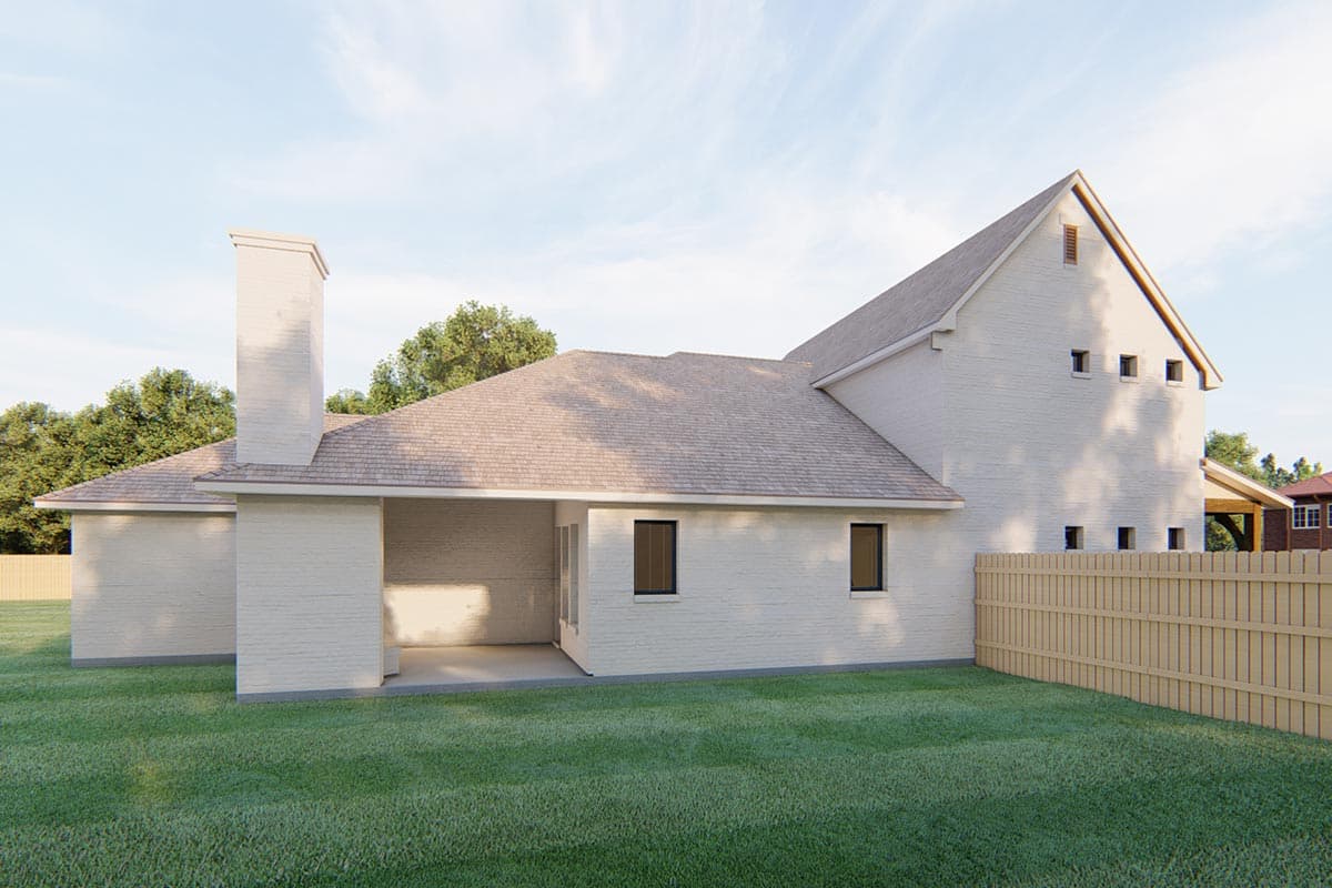 Plan 915040CHP: Traditional Southern House Plan with Open Living Space - Image #6 - Southern, Traditional, Transitional