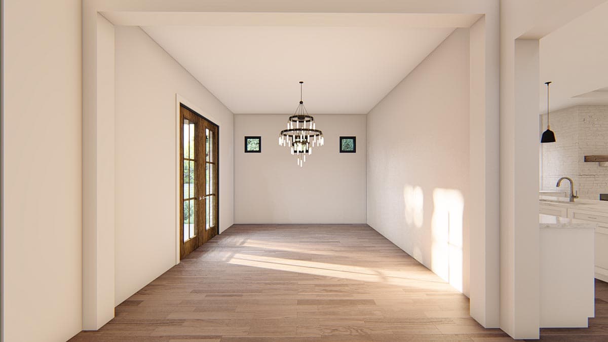 Plan 915040CHP: Traditional Southern House Plan with Open Living Space - Image #7 - Southern, Traditional, Transitional