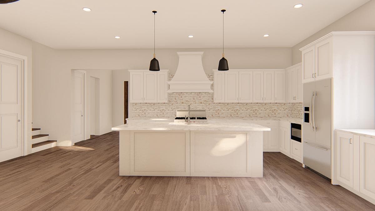 Plan 915040CHP: Traditional Southern House Plan with Open Living Space - Image #10 - Southern, Traditional, Transitional